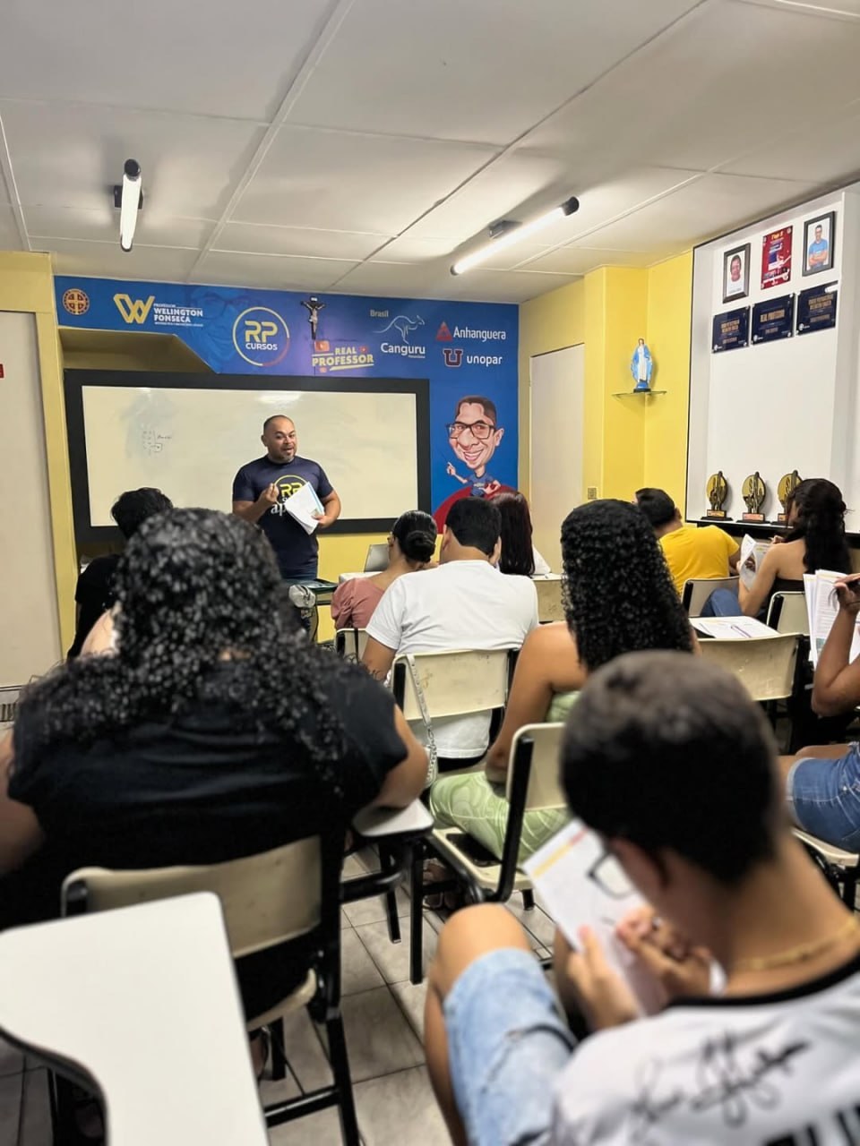 Sala de aula RP Cursos